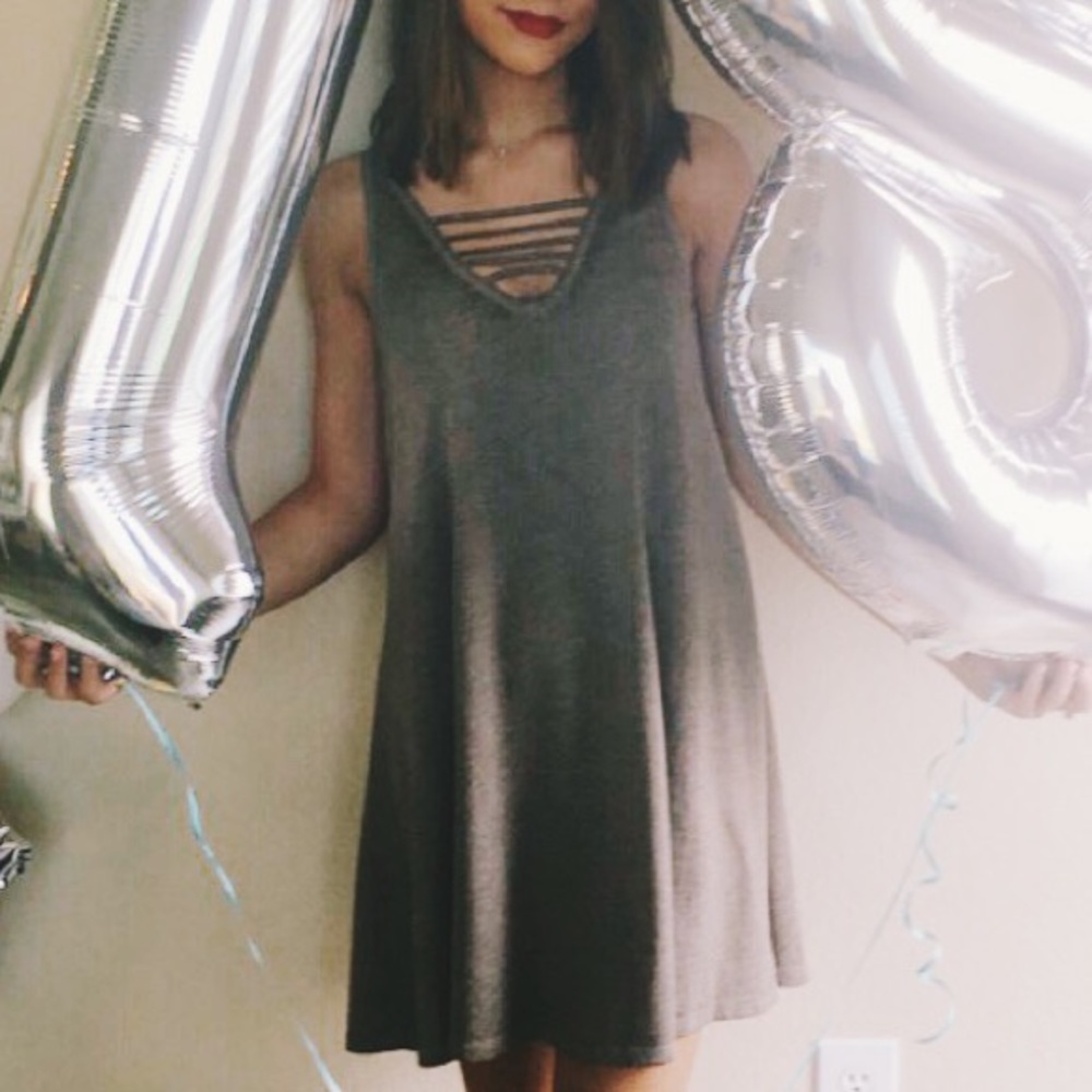 Army green dress